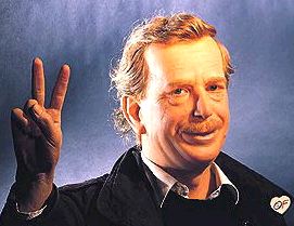 Prazske panoptikum Vaclav Havel wachsfigur
