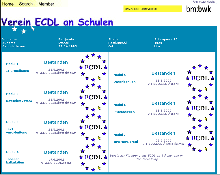 Computerführerschein ECDL Europäischer